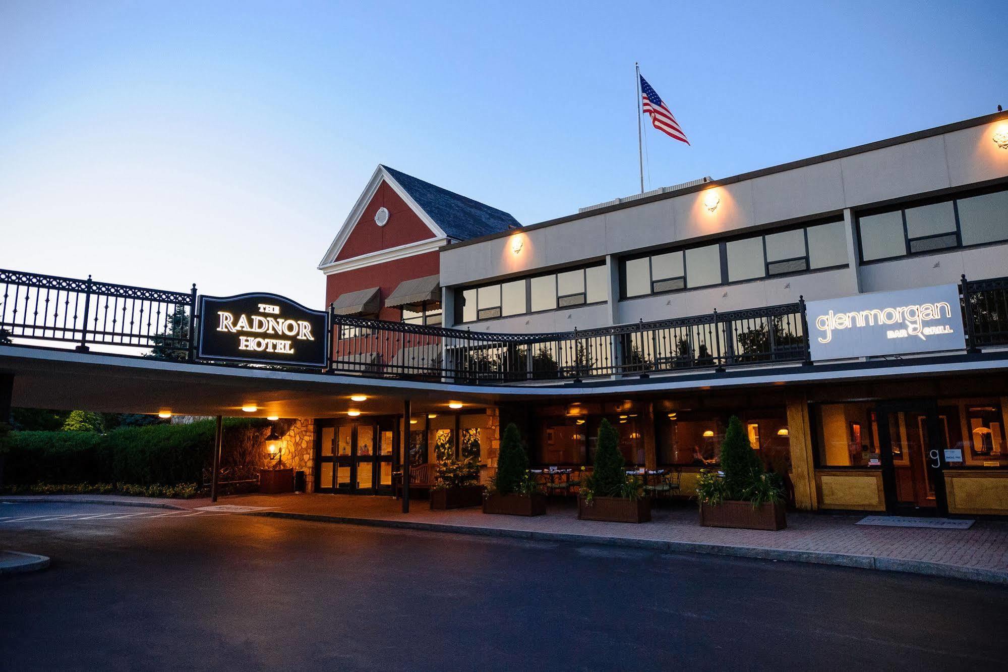 The Radnor Hotel Wayne Eksteriør bilde